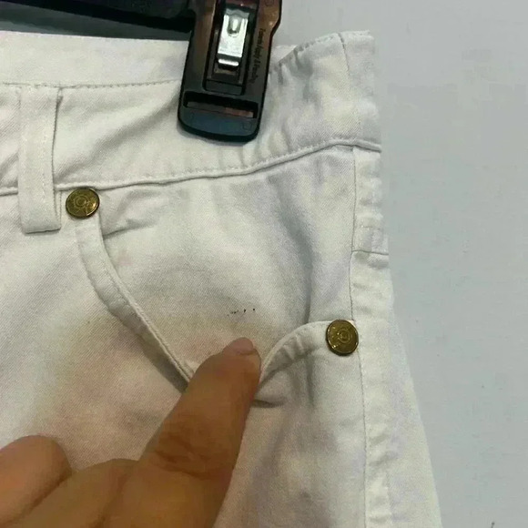 J. McLaughlin White Straight leg Pull on Pant Women’s  Size 4 - Picture 4 of 5